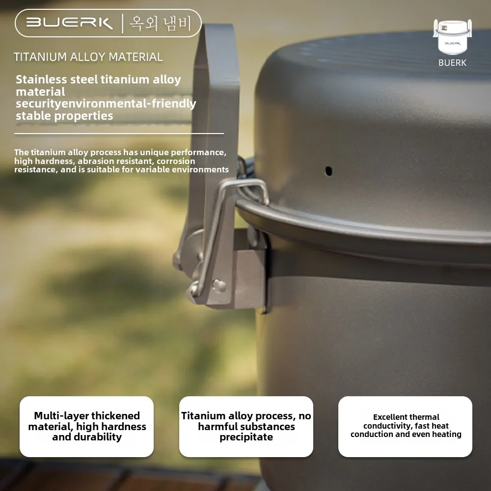 Многофункциональная кастрюля д – обзор и цена Camping Cooking Pot Stainless Steel