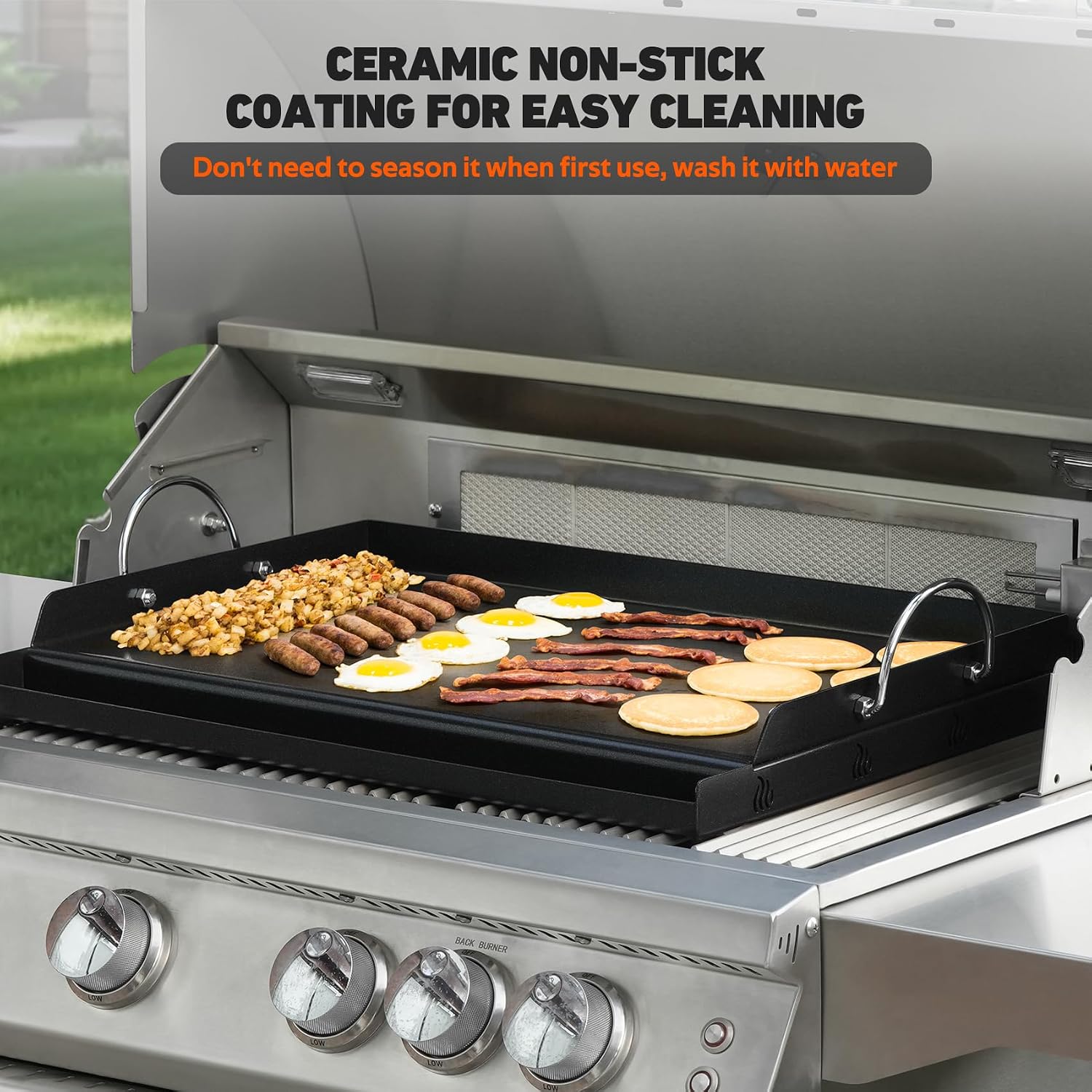 Универсальная плоская жаровня  – обзор и цена Camping Cooking Flat Top