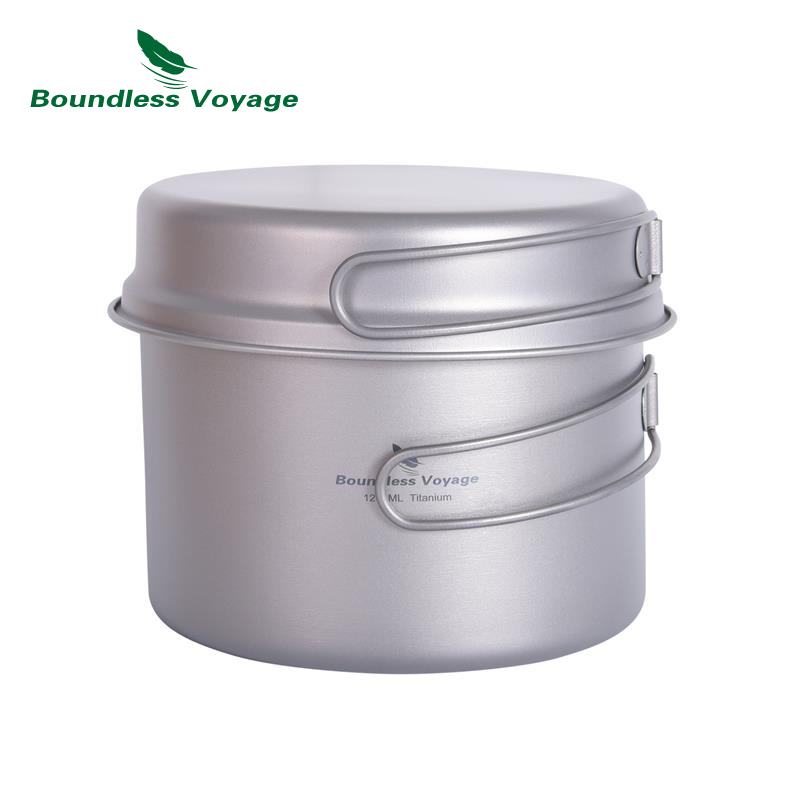 Титановая кастрюля Boundless V – обзор и цена Camping Cooking Mess Kit