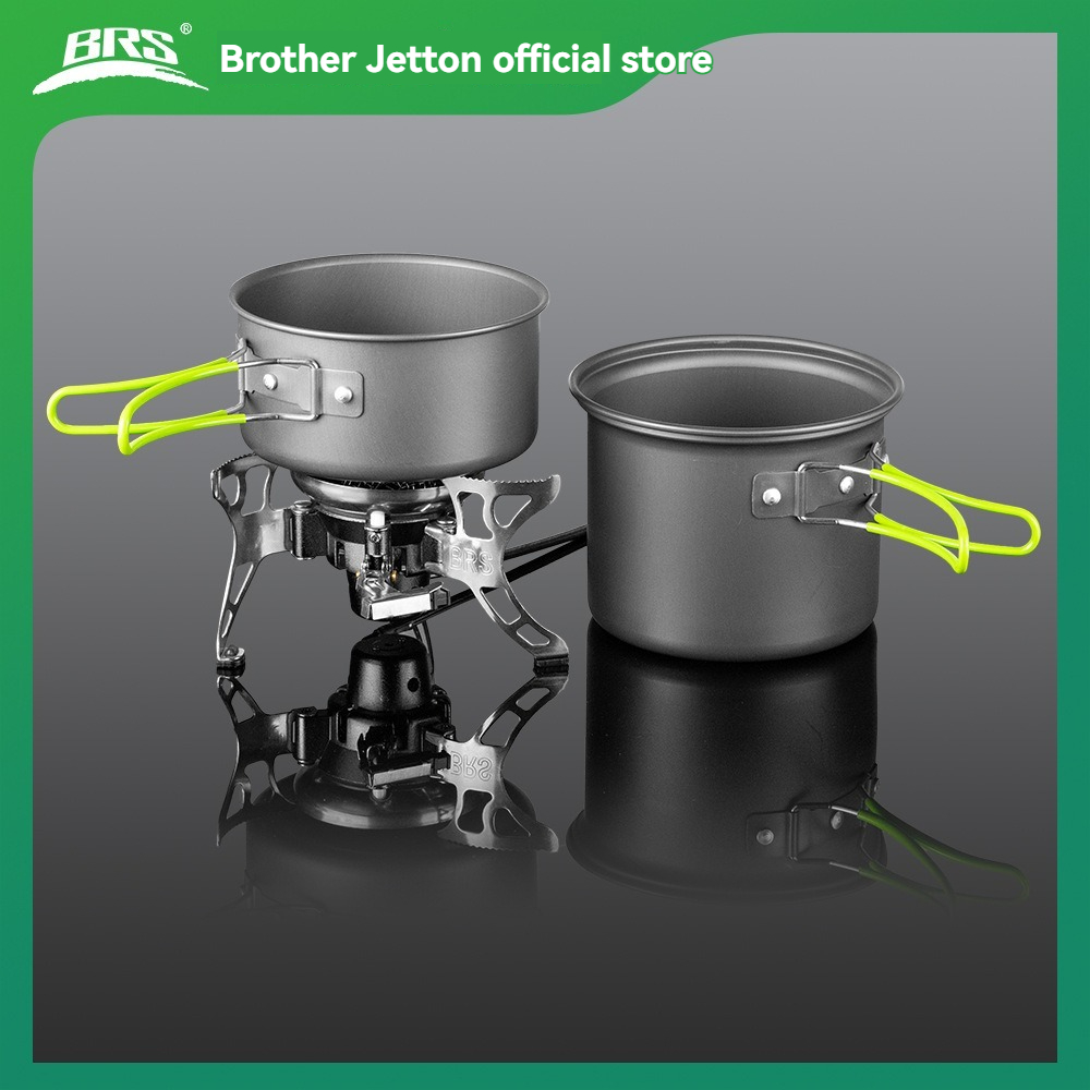 Набор походной посуды BRS-T15A – обзор и цена Camping Cooking Mess Kit