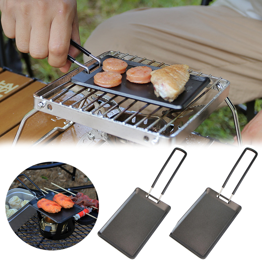 Походная сковорода-гриль для к – обзор и цена Camping Cooking Pot Stainless Steel