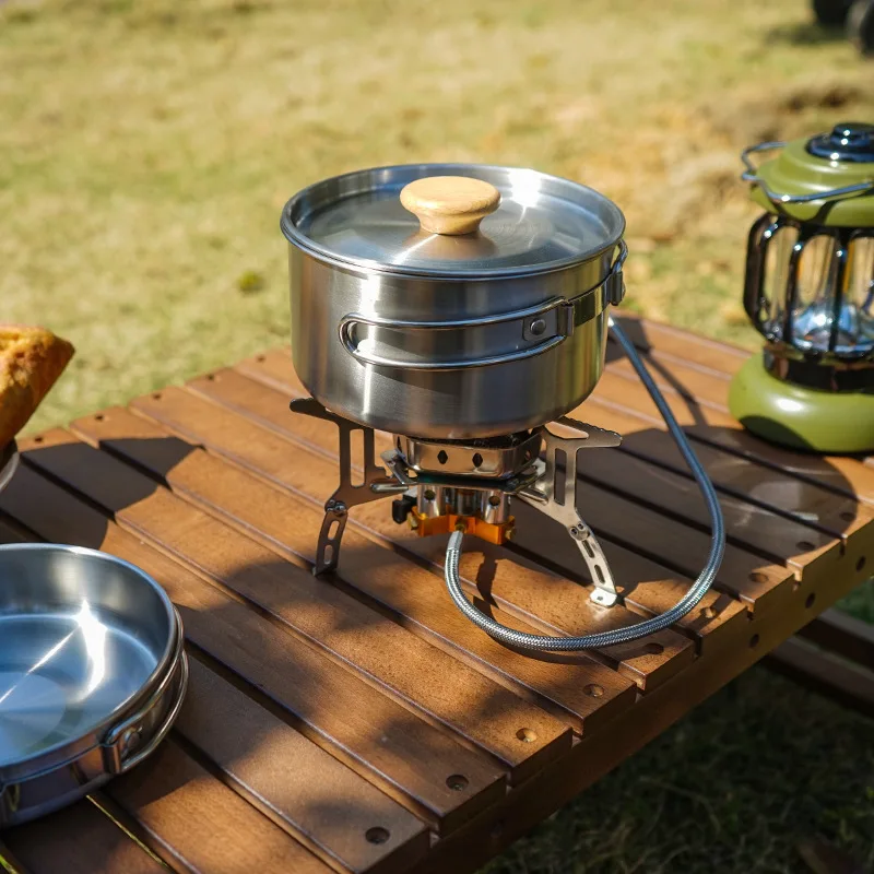 Набор складной посуды для улиц – обзор и цена Camping Cooking Kit Box