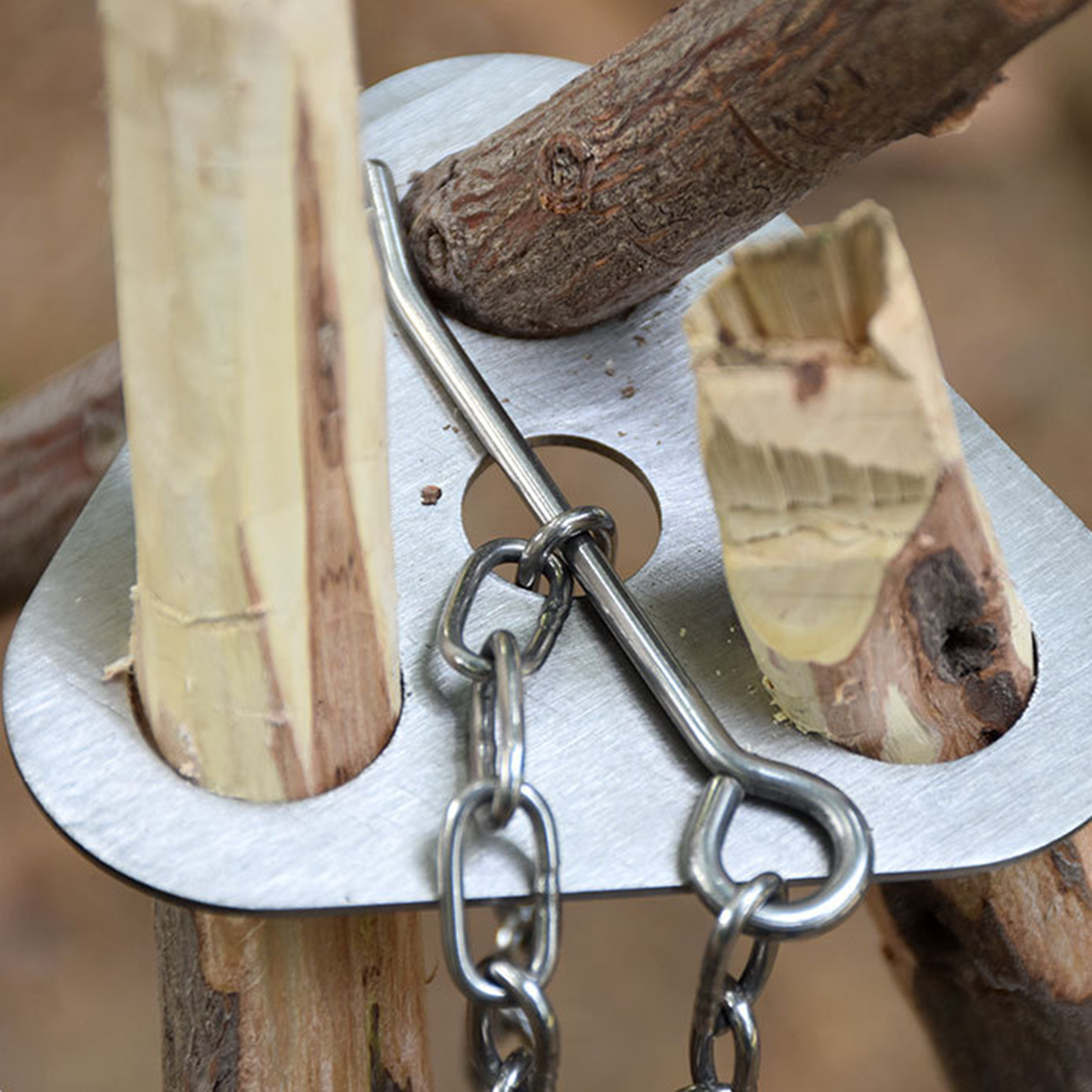 1 шт. походный штатив из желез – обзор и цена Camping Cooking Pot Tripod