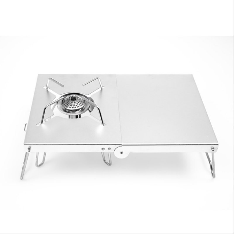 Стойка-стол для походной газов – обзор и цена Camping Cooking Table With Windshield