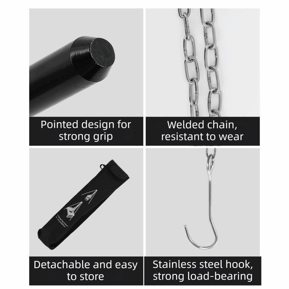 Портативный походный штатив-тр – обзор и цена Camping Cooking Pot Tripod