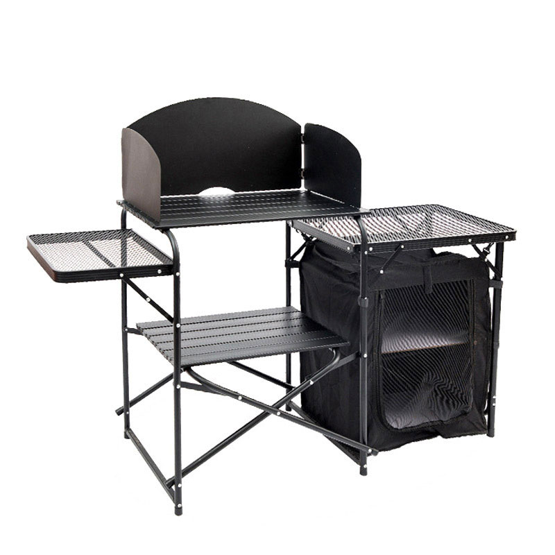 Оптовая продажа от производите – обзор и цена Camping Cooking Table With Windshield