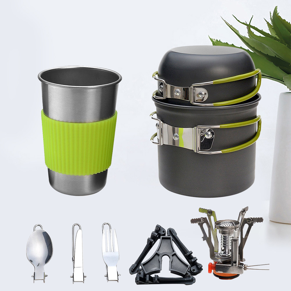 Набор походной посуды для кемп – обзор и цена Camping Cooking Lightweight